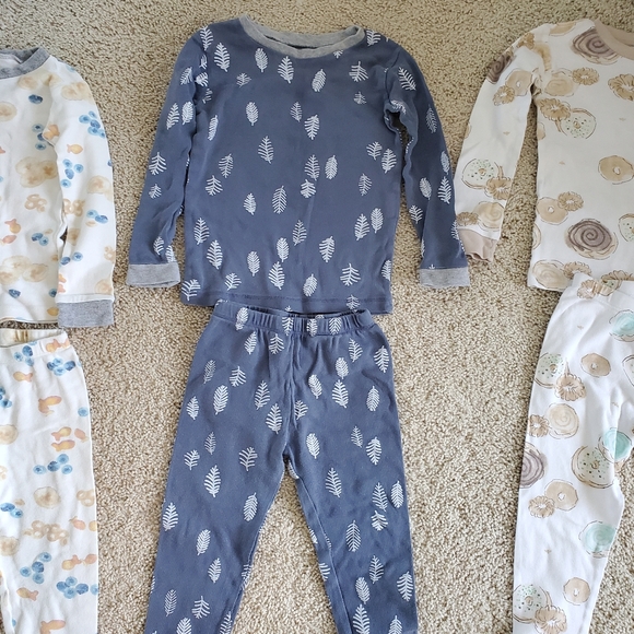 BURT'S BEES KIDS Bundle of 3 Pajamas size 3T - Picture 3 of 9